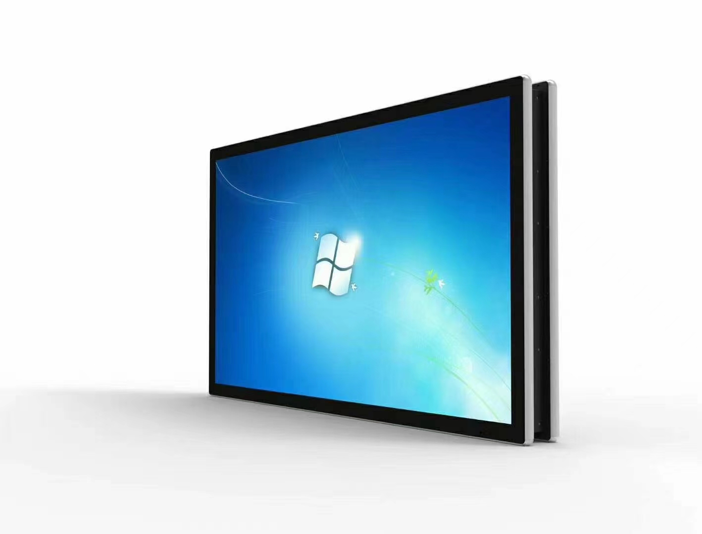 双屏壁挂触摸一体机