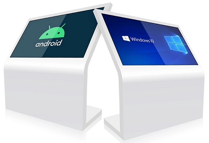 斜面触摸查询一体机